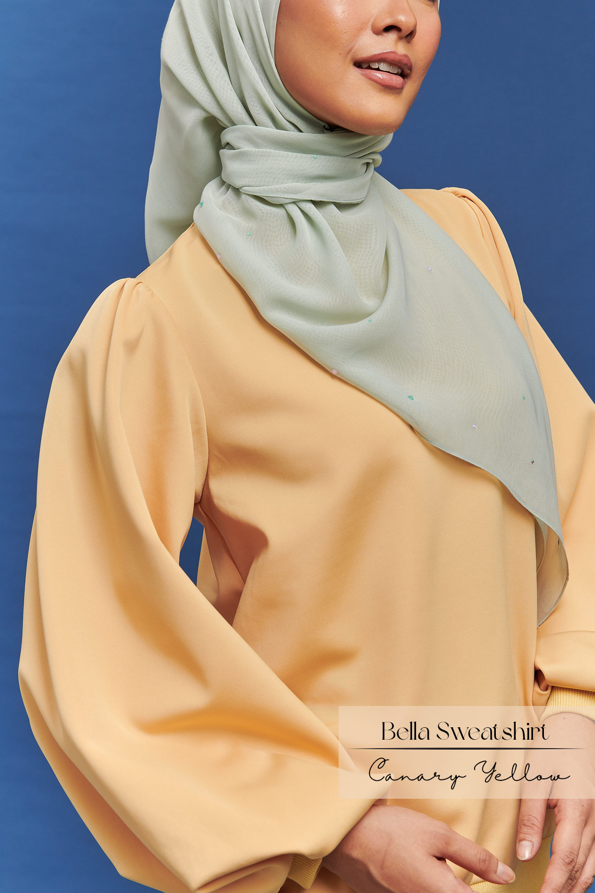 Bella Sweatshirt: Canary Yellow