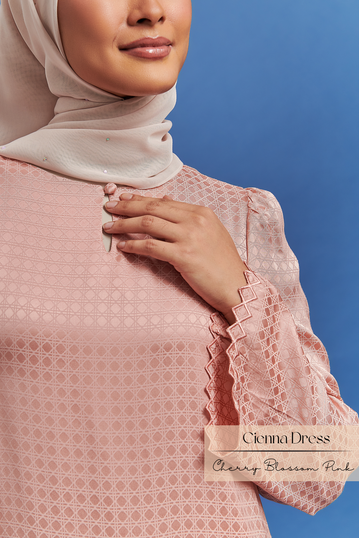 Cienna Dress: Cherry Blossom Pink