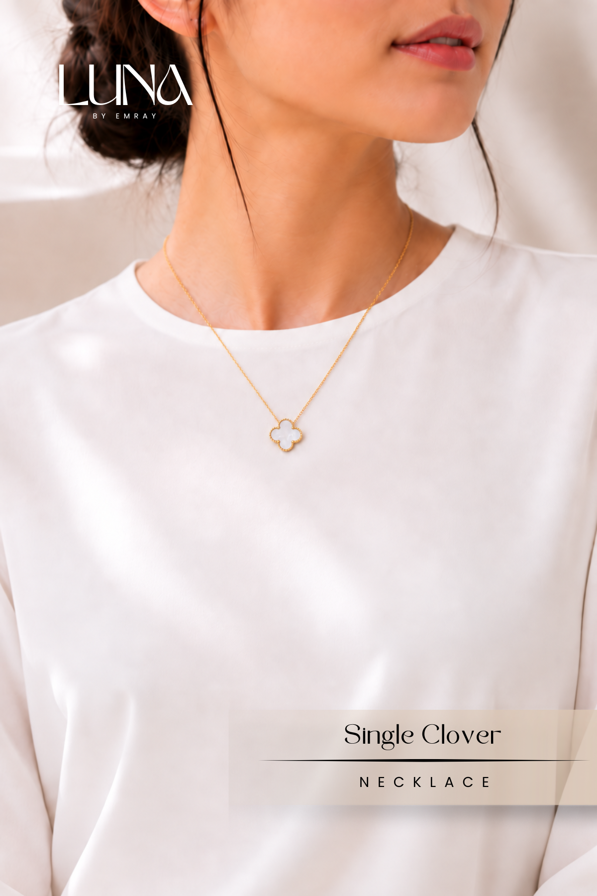 Luna: Element Clover Necklace