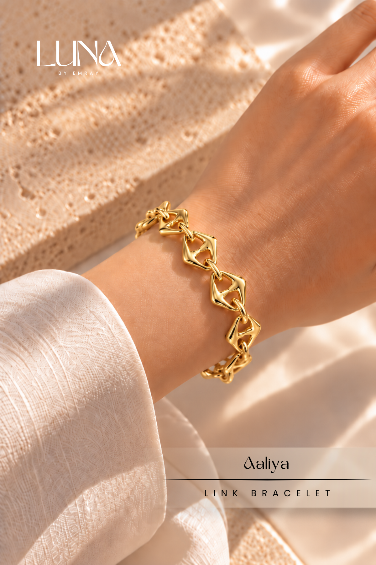 Luna: Aaliya Link Bracelet