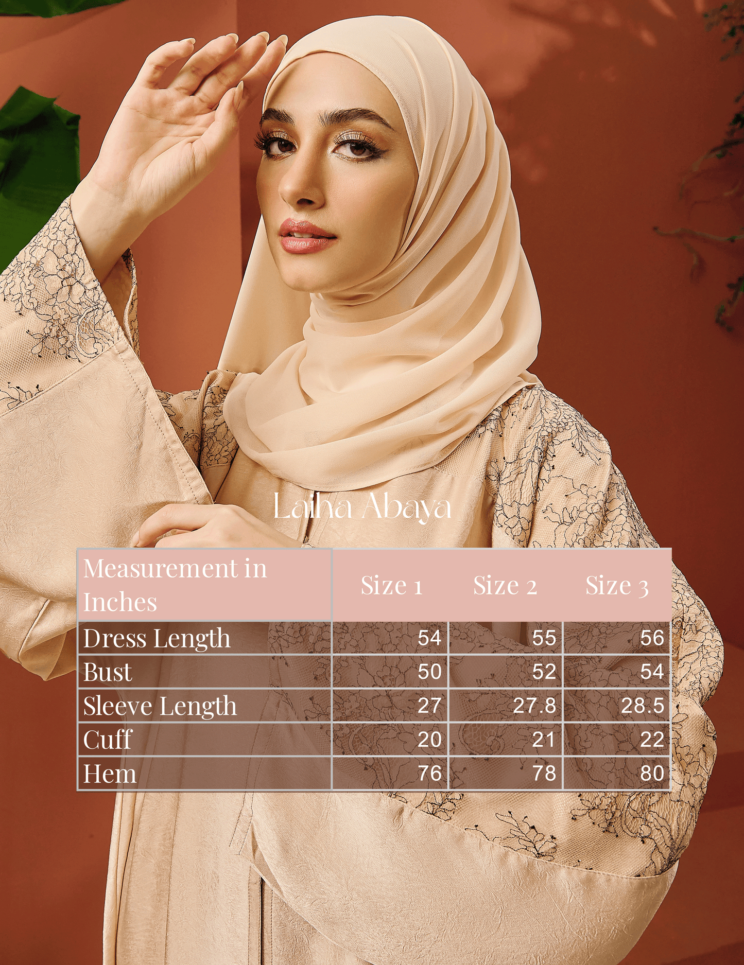 Laiha Abaya: Maroon