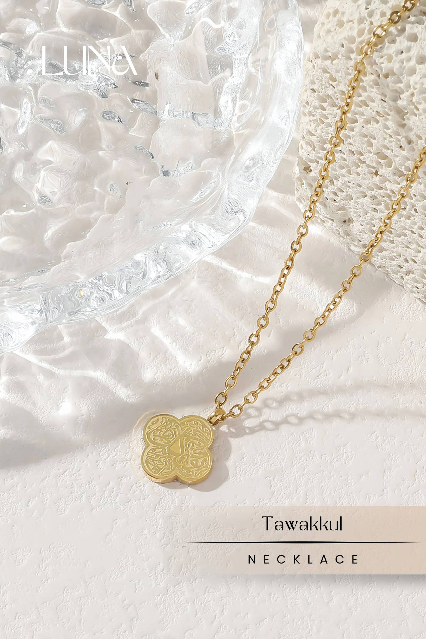 Luna: Tawakkul Clover Necklace