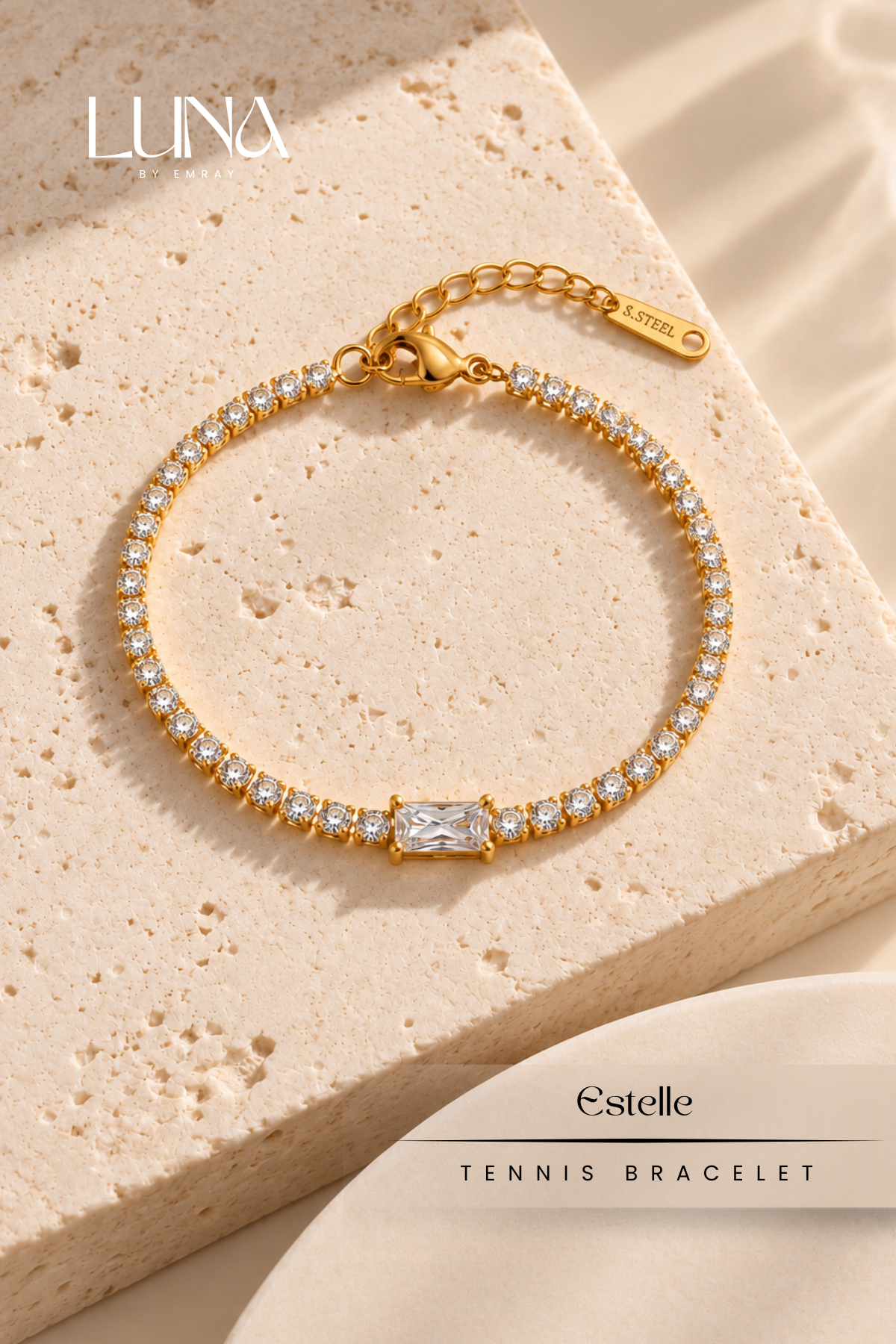 Luna: Estelle Tennis Bracelet