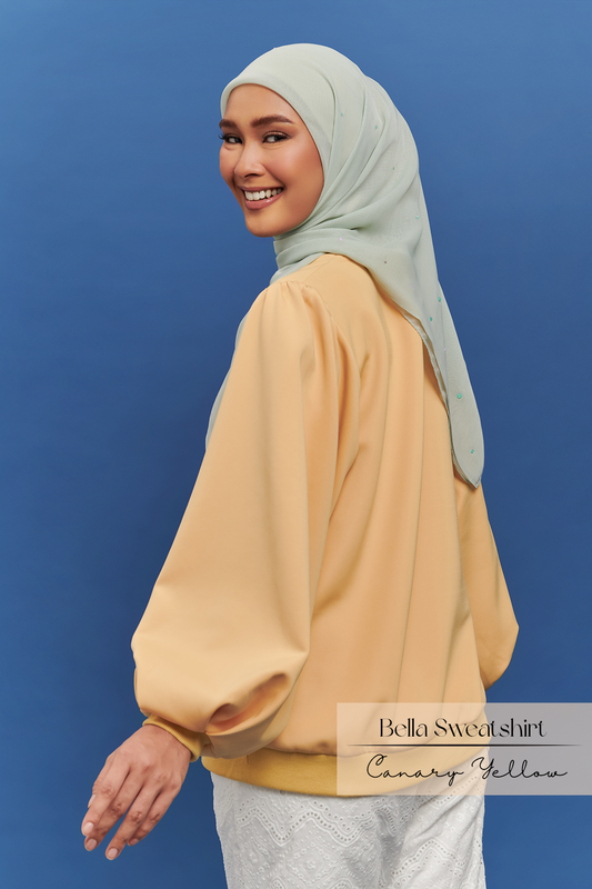 Bella Sweatshirt: Canary Yellow