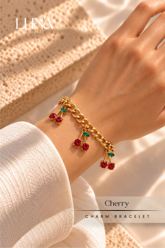Luna: Element | Cherry Charm Bracelet