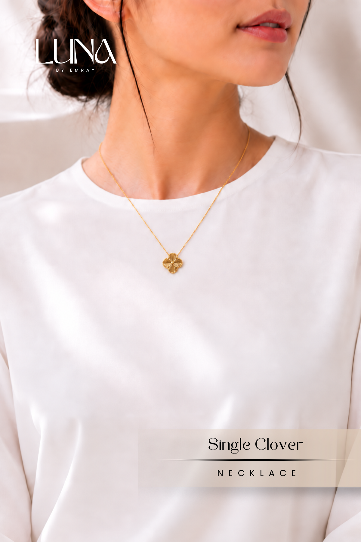 Luna: Element Clover Necklace