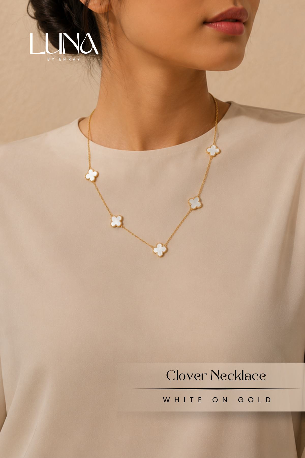 Luna: Element Clover Necklace