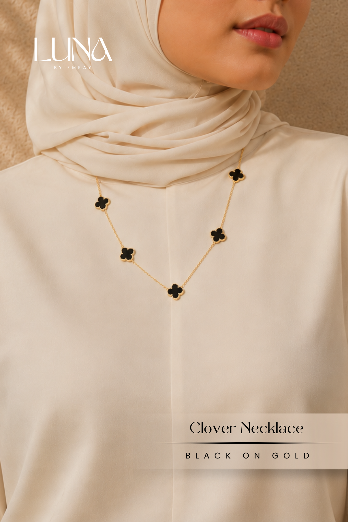 Luna: Element Clover Necklace