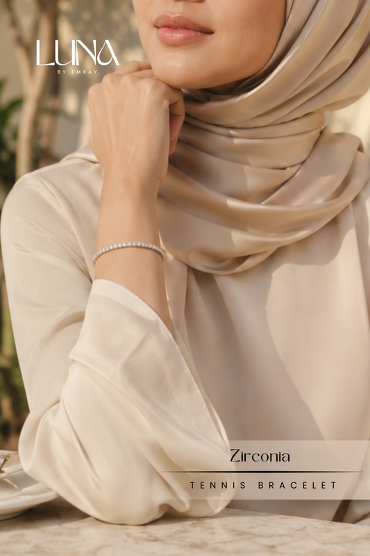 Luna: Zirconia Tennis Bracelet
