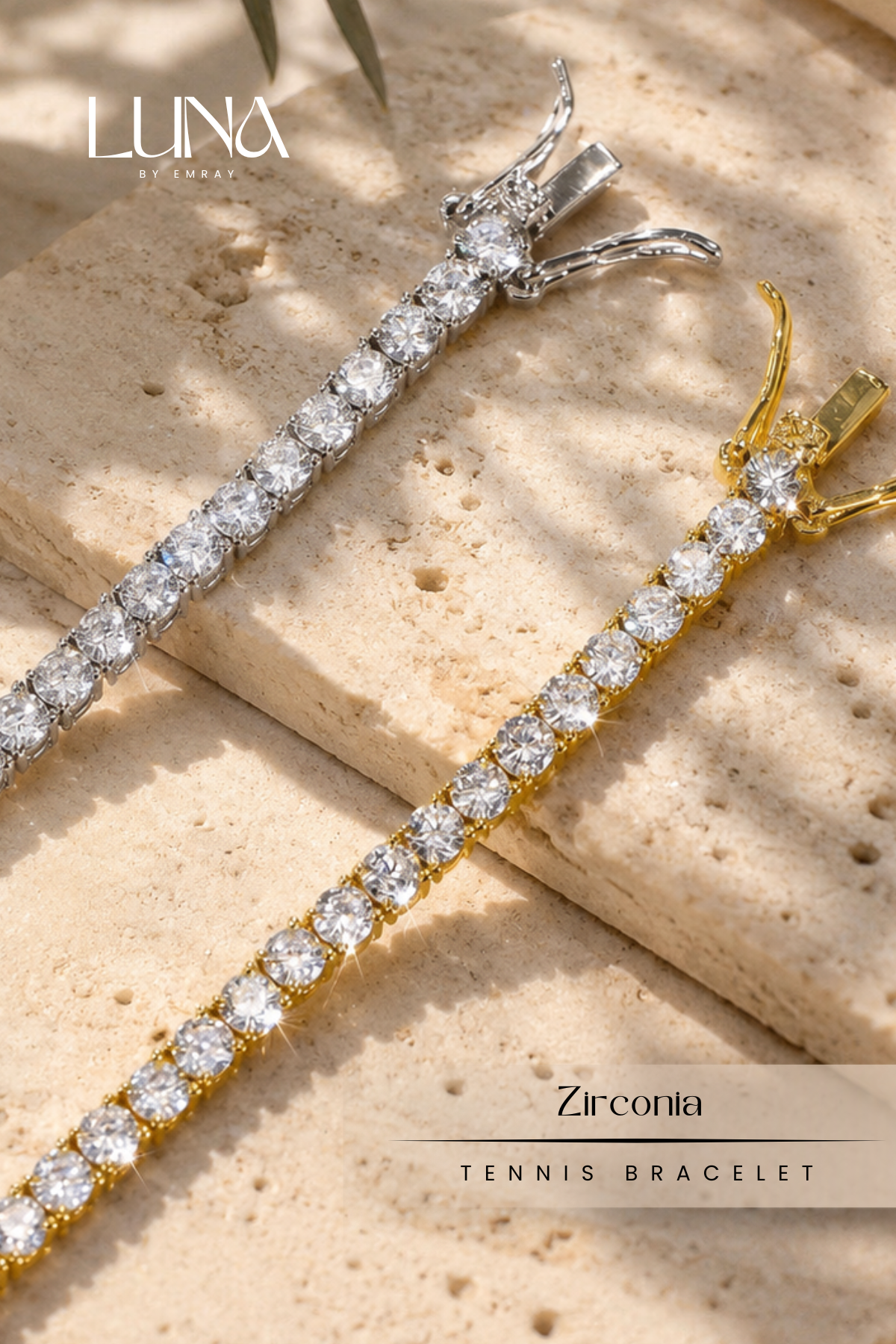 Luna: Zirconia Tennis Bracelet