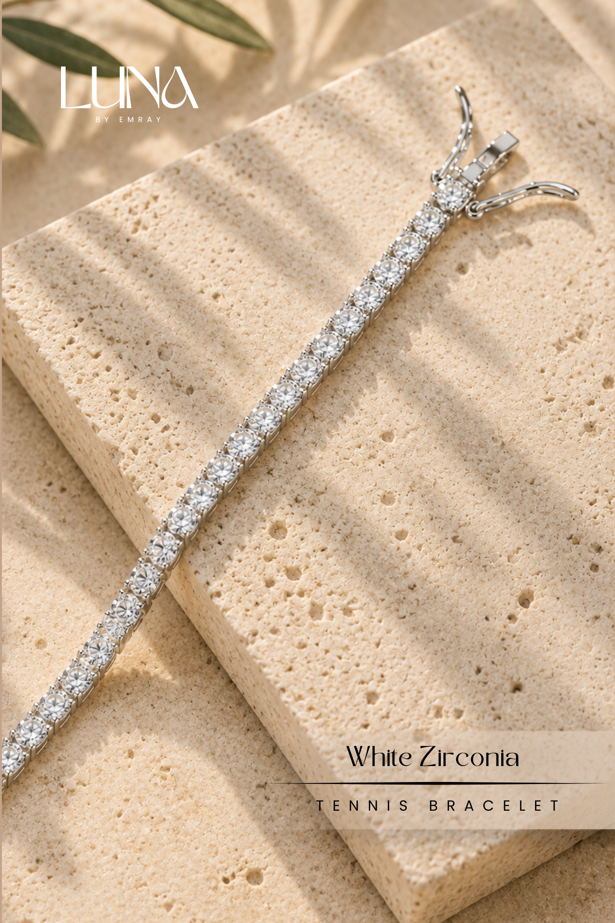 Luna: Zirconia Tennis Bracelet