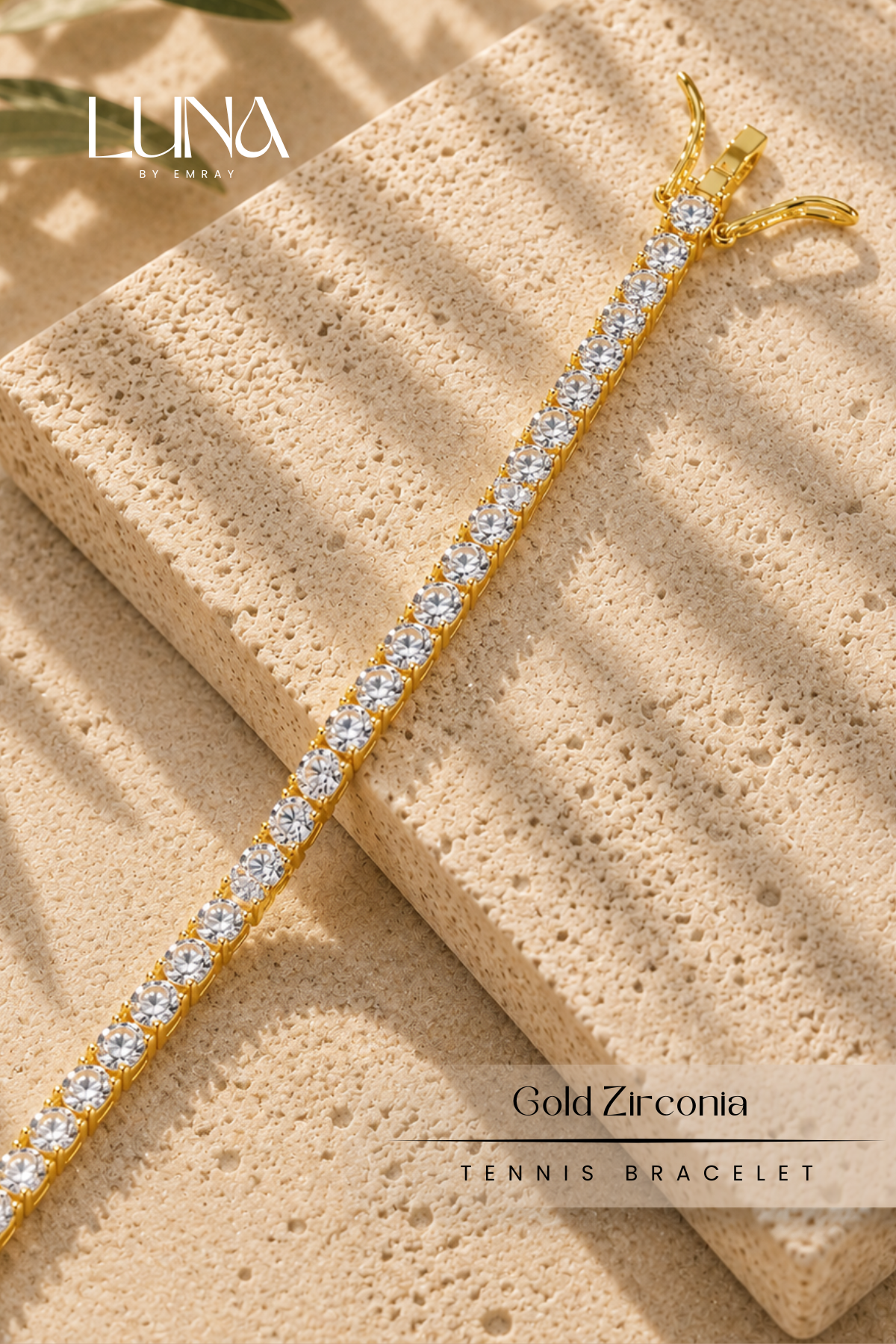 Luna: Zirconia Tennis Bracelet