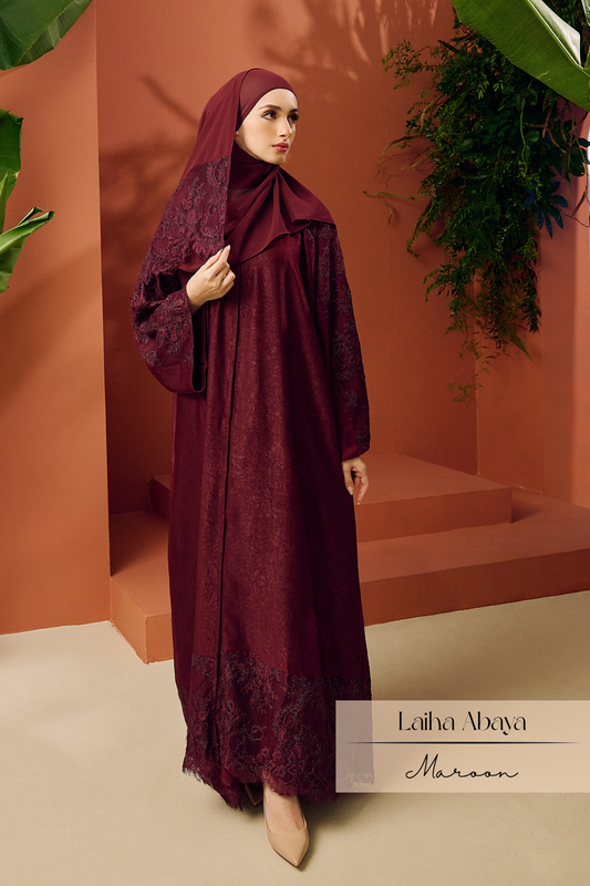 Laiha Abaya: Maroon